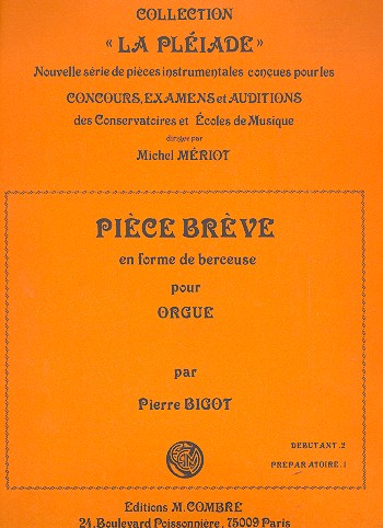 Pièce brève en forme de berceuse