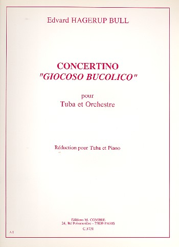 Concertino Giocoso bucolico pour tuba et orchestrse