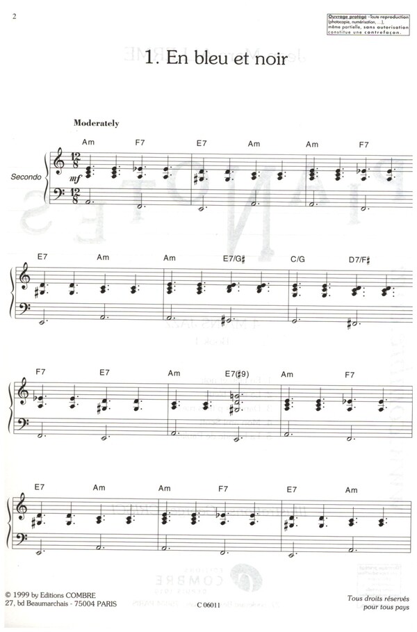 Pianotes 4 mains jazz vol.1