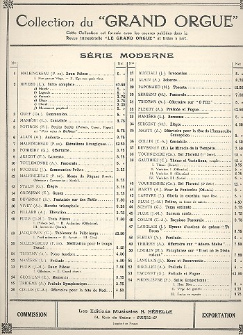 Prélude et Fugue