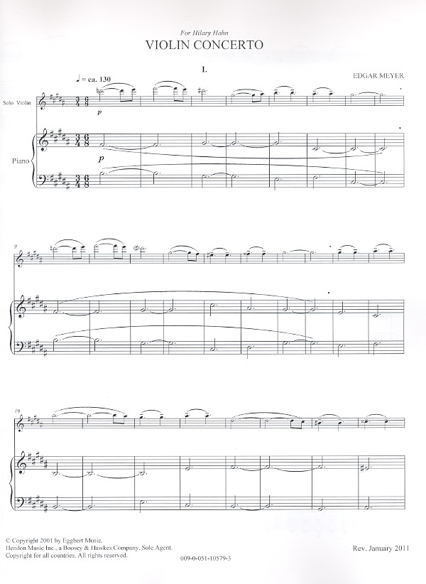 Concerto for Violin and Orchestra