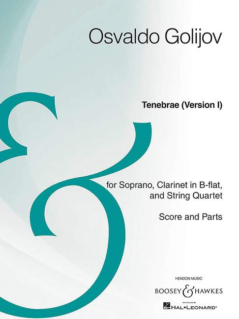 Golijov, Osvaldo Tenebrae (Version I)