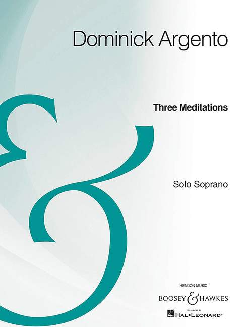Argento, Dominick: Three Meditations