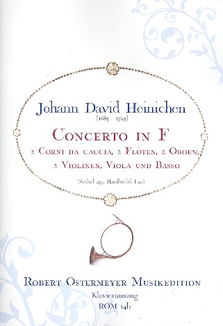 Konzert F-Dur für 2 Corni da caccia und Orchester