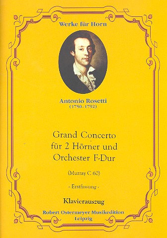 Konzert F-Dur RWVC60 für 2 Hörner