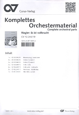 Es ist vollbracht