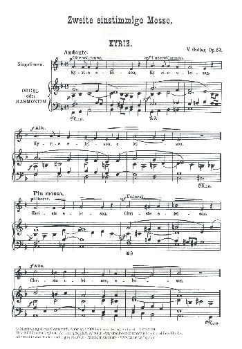 Einstimmige Messe nr.2