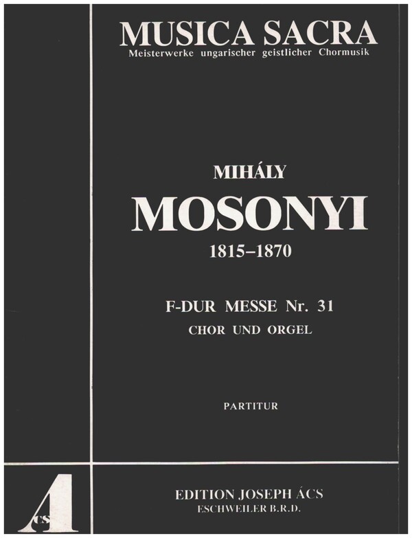 Missa F-Dur Nr.31