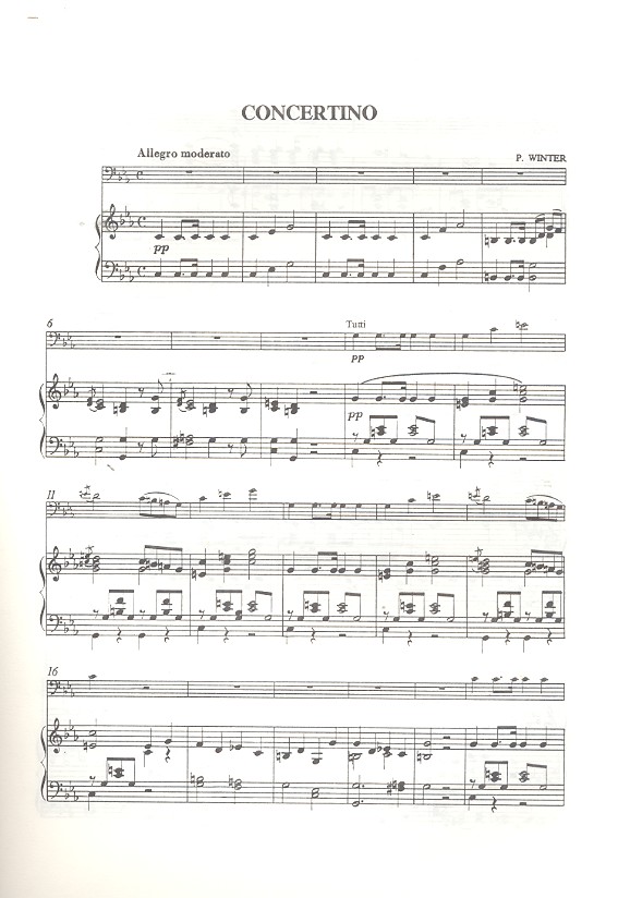 Concertino c-Moll 