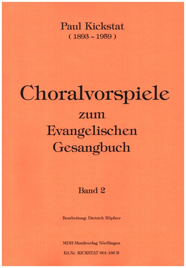 Choralvorspiele zum EG - Band 2