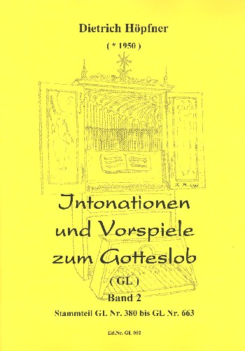 Intonationen und Vorspiele zum Gotteslob Band 2 - Stammteil