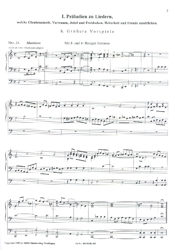 Sammlung von Vor- und Nachspielen ... op.129,1