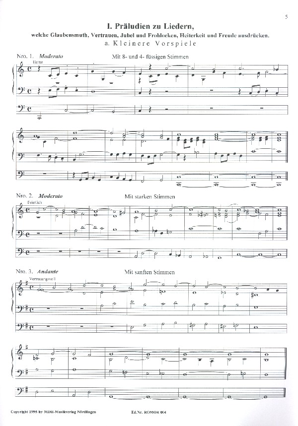Sammlung von Vor- und Nachspielen ... op.129,2