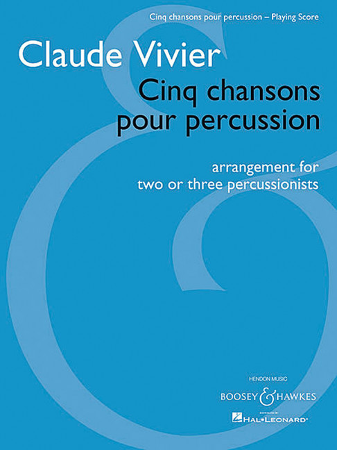 5 Chansons pour percussion
