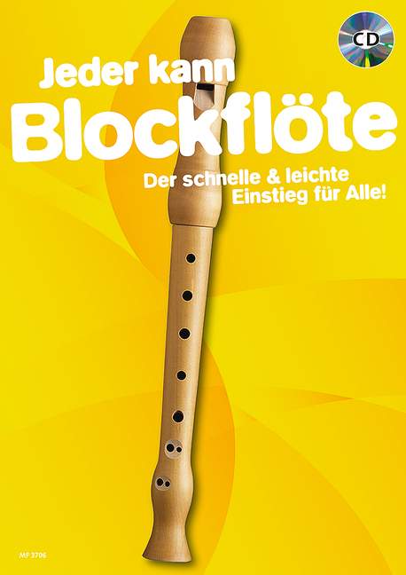 Jeder kann Blockflöte (+CD)