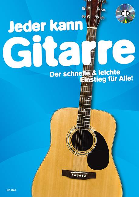 Jeder kann Gitarre (+CD)