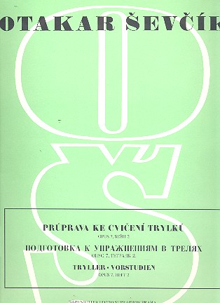 Triller-Vorstudien op.7 Band 2