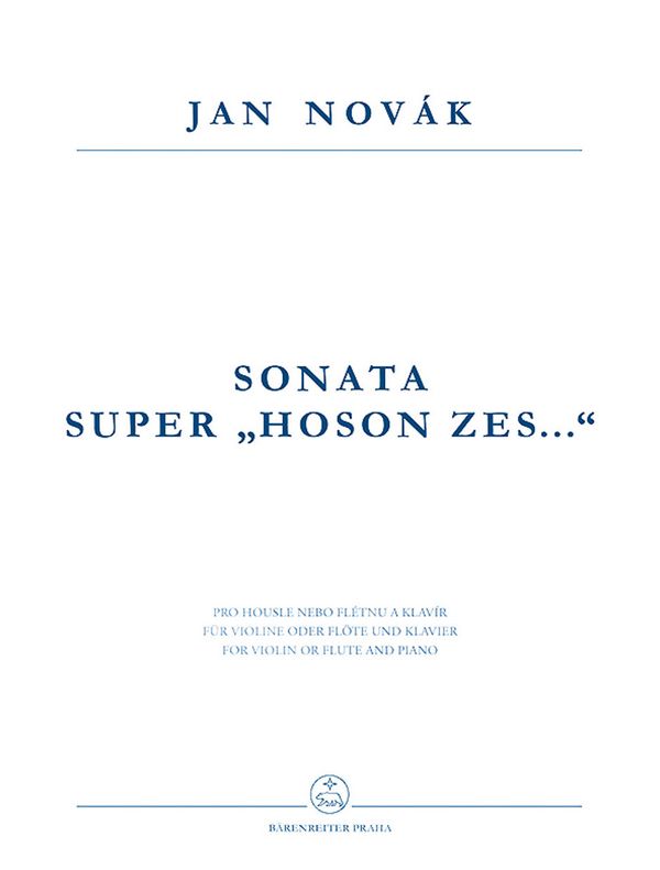 Sonata super Hoson zes für Violine