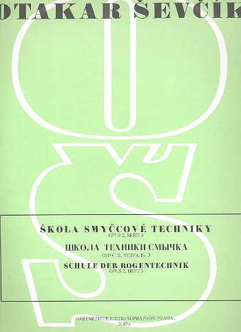 Schule der Bogentechnik op. 2 Band 3