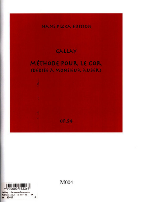 Methode pour cor