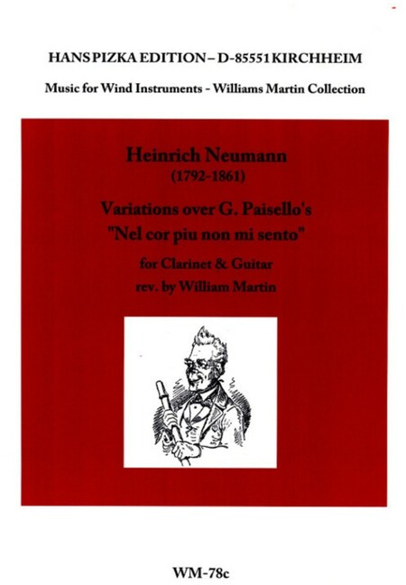 Variations over G. Paisiello's "Nel cor piu non mi sento"
