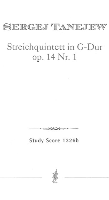 Streichquintett G-Dur, op. 14 Nr. 1