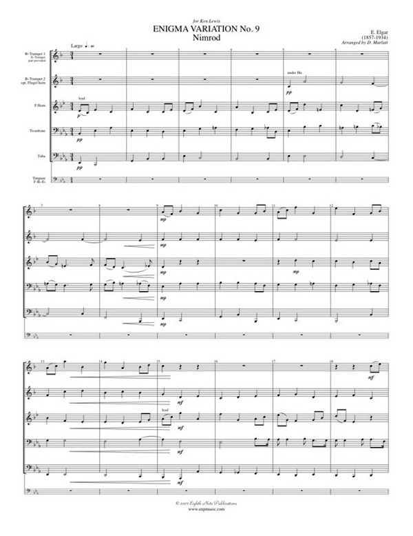 Enigma Variation #9 (Nimrod)