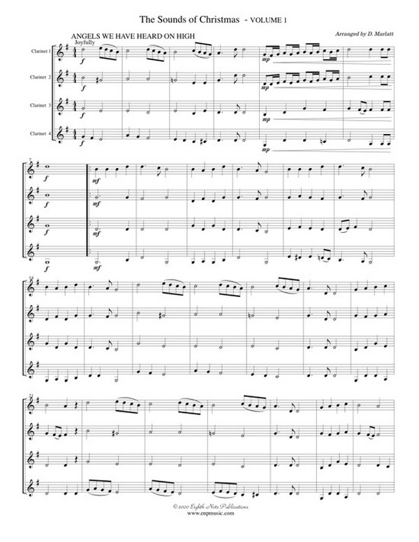 Various (Arr, David Marlatt)