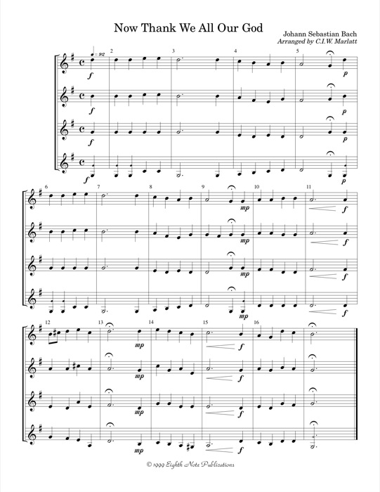 Easy Collection of Clarinet Quartets