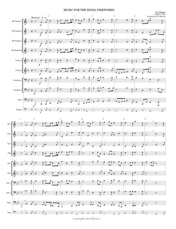 Music for the Royal Fireworks