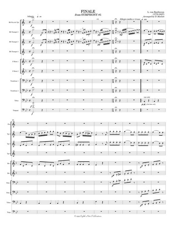 Finale aus Sinfonie Nr.1