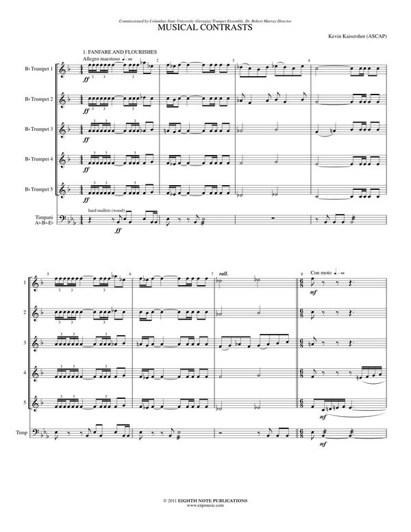 Musical Contrasts