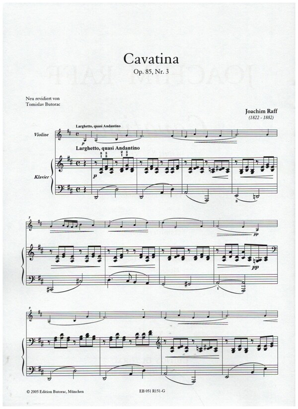 Cavatina op.85 Nr.3