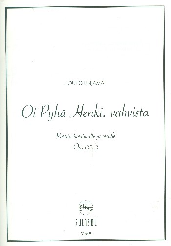 Oi Pyhä Henki vahvista op.123,2
