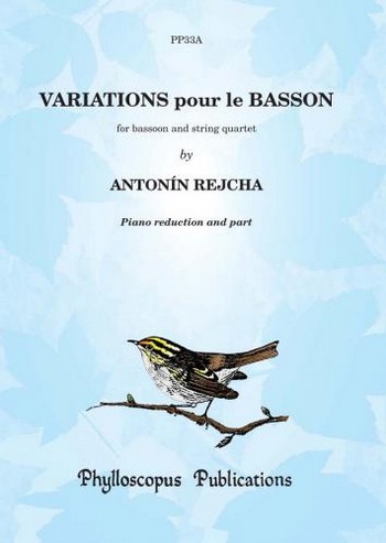 Variations pour le basson for bassoon and string quartet