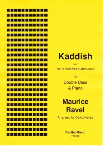 Kaddish from 2 Mélodies hébraiques