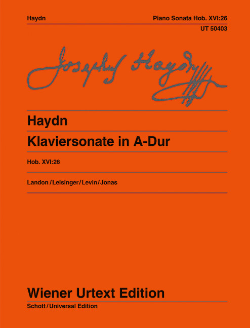 Sonate A-Dur HobXVI:26