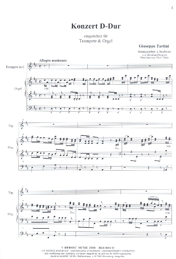 Konzert D-Dur