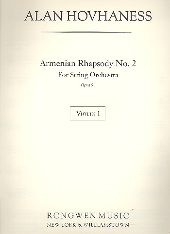 Armenian Rhapsody no.2 op.51