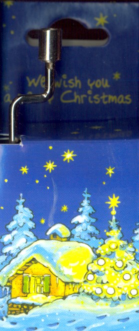 Spieluhr We wish you a merry Christmas