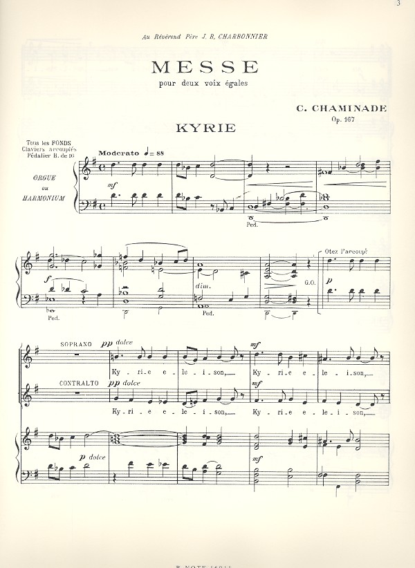 Messe op.167