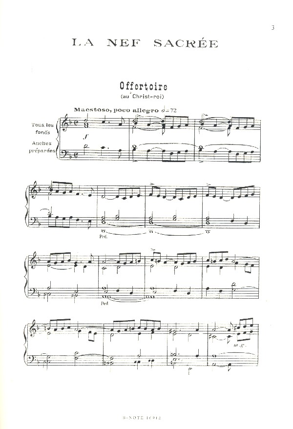 La nef sacrée op.171