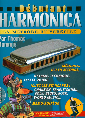 Débutant harmonica (+CD):