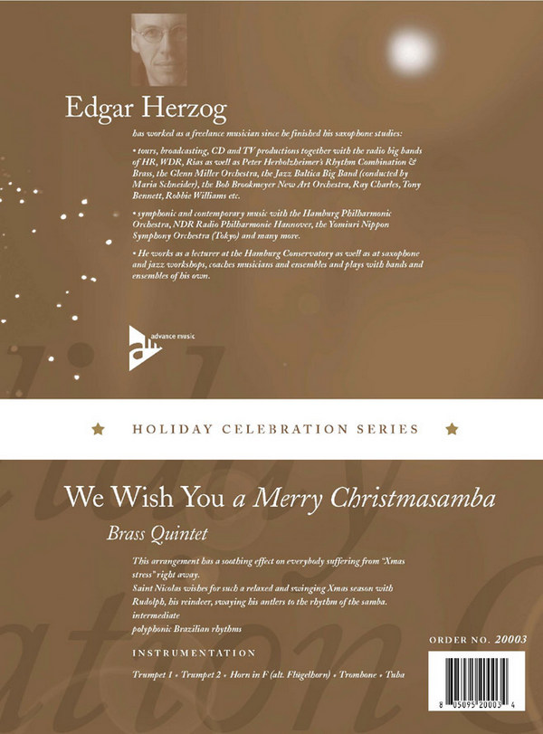 We Wish You a Merry Christmasamba