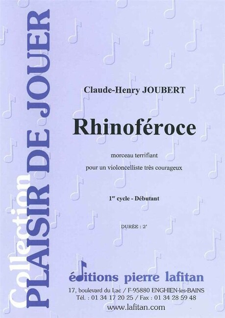 Joubert, Claude-Henry, Rhinoféroce