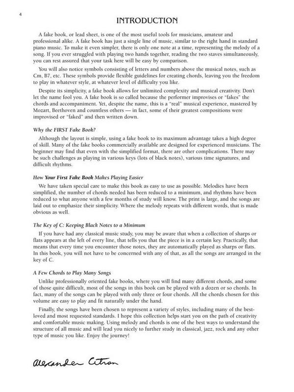 Your First Fake Book - 2nd Edition