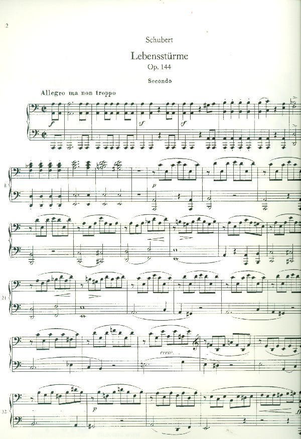Lebensstürme op.144
