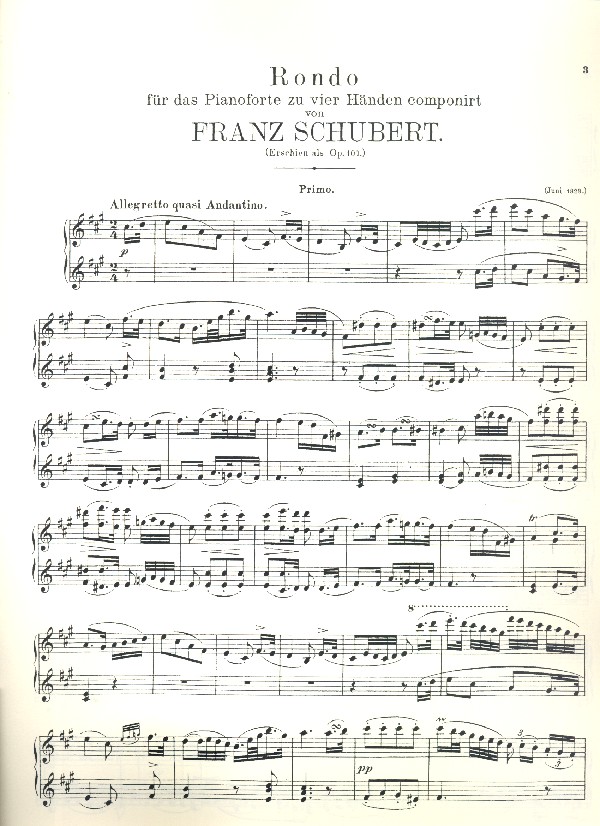 Rondo op.107 (D951)