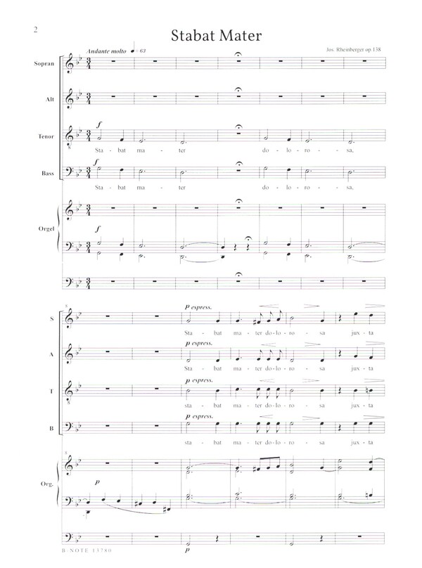 Stabat Mater g-Moll op.138