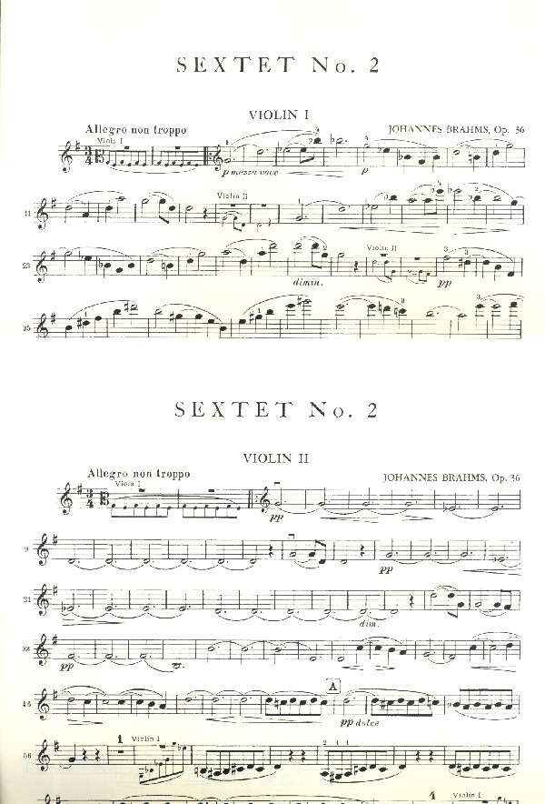 Sextett Nr. 2 G-Dur op.36
